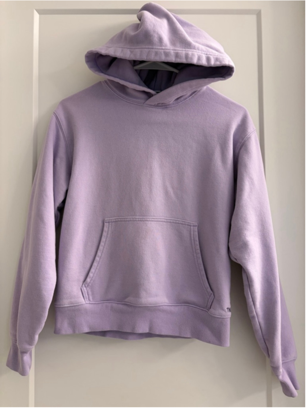 Women's TNA Lilac Purple Sweatfleece Terry Fleece Hoodie XS